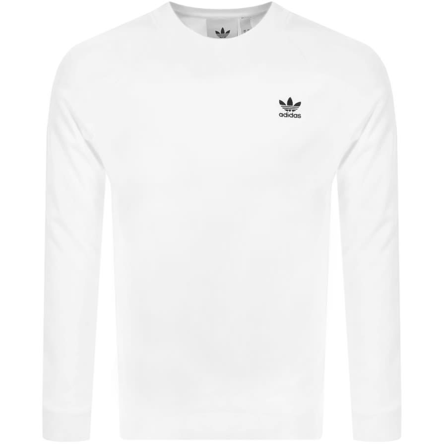 Alternative Image for Productadidas Originals Essential Sweatshirt White1